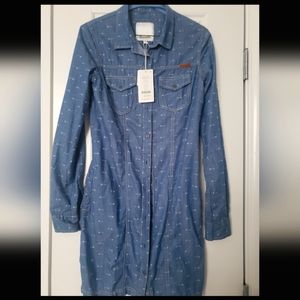 Bench dress/long shirt, XS, jean color